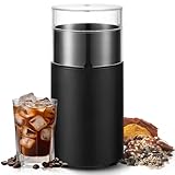 Andizun Coffee Grinder Electric - Just Press for 30S to Enjoy...