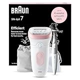 Braun Silk-épil 7 Epilator with Wide Head for Easy Hair Removal,...