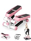 DACHUANG Stepper for Exercise, Mini Aerobic Stepper with Display,...