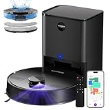 MONSGA Robot Vacuum with Mop, 5000Pa Strong Suction, Lidar...