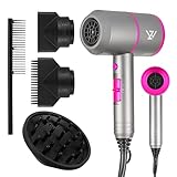 WZ Hair Dryer - UK Edition High-Performance Ionic Hair Dryer with...