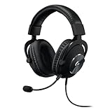 Logitech G PRO X Gaming-Headset, Corded, Over-Ear Headphones with...