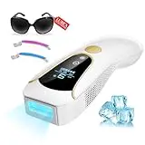 LUBEX IPL Hair Removal Device, Ice Cooling System, 3-in-1...
