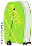 Own The Wave 41' Body Board Pack with Coiled Leash and Swim...
