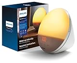 PHILIPS Wake Up Light, White, 5 Natural Alarm Sounds