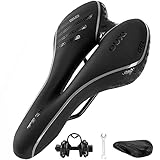 OUXI Bike Seat, Gel Bicycle Saddle Comfortable Soft Breathable...