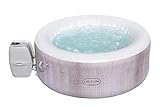 Lay-Z-Spa Cancun Hot Tub, 120 AirJet Rattan Design Inflatable Spa...