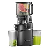 AMZCHEF Automatic Cold Press Juicer Machines 250W Liberate Your...