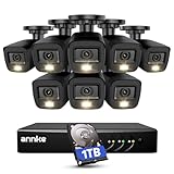 ANNKE CCTV Camera System Outdoor, Smart Human/Vehicle Detection,...