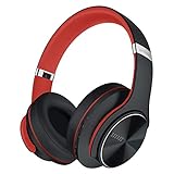 DOQAUS Wireless Headphones Over Ear, 52 Hrs Playtime Bluetooth...