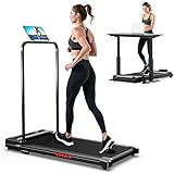 Folding Treadmill Walking Pad Foldable - Treadmills with Handle...