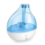 ANSIO® Humidifier for Bedroom 1500ml Cool Mist Air humidifier...