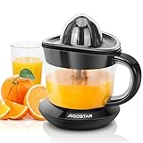 Aigostar Orange Juicer Electric Citrus Juicer, 700ml Bowl with...