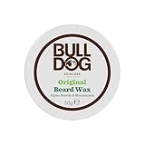 BULLDOG SKINCARE Original Beard Wax 50g, Long Lasting Hold for...