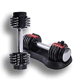 XYZLEO Dumbbell Weights Set 12.5 LB x 2 Dumbbells Suitable for...