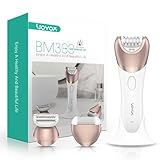 VOYOR Epilator for Women Cordless & Rechargeable, Epilator Hair...