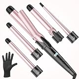 Curling Wand Curling Tongs - New Upgraded 5 in 1 Hair Curler with...