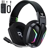 WESEARY Wireless Gaming Headset for PC, PS5, PS4, Switch, Mac,...