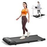 MERACH Walking Pad Treadmill with 0-9% Incline, Under Desk...