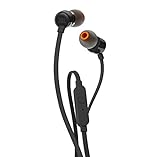 JBL T110 Wired In-Ear Headphones with JBL Pure Bass Sound, in...