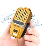 INFURTURE Clip on Bluetooth Speaker with RGB/Flashlight, Wearable...