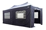 All Seasons Gazebos 3x6m Pop up Gazebo Superior Package with 4...