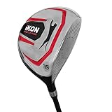 Slazenger Kids Ikon Golf Driver Junior Red 6-8 Years Driver