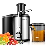 SHARDOR Juicer Machines, 800W Juicers with 3 Speed Control for...