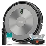 Robot Vacuum Cleaner with Mop, 4000Pa Suction Robotic Vacuums...
