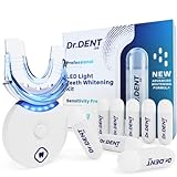 DrDent Professional LED Teeth Whitening Kit - Sensitivity Free...
