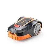 LawnMaster L10 Robotic Lawnmower - Fully Automatic Robot Mower...