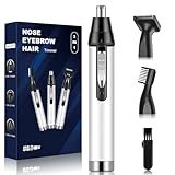 Brigin Nose Hair Trimmer,2024 Professional Painless Mens Electric...