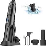 Bagotte Handheld Vacuum, 12000pa Powerful Suction Wet & Dry...