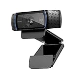 Logitech C920 HD Pro Webcam, Full HD 1080p/30fps Video Calling,...