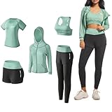 ODWTMRK Tracksuit Womens Full Set Gym Sets Sport Running Exercise...