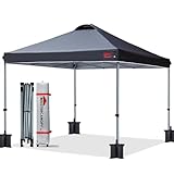 MasterCanopy Durable Ez Pop-up Gazebo Tent with Roller...