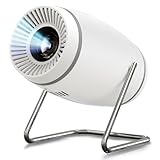Mini Projector with WiFi 6 and Bluetooth 5.0, Portable Smart...