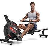 Wenoker Rowing Machine Magnetic Foldable, Fitness Exerciser...