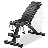 YoleoStore Utility Adjustable Weight Bench -2020 Version -for...