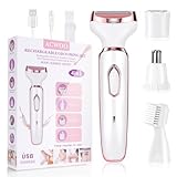 ACWOO Cordless 4 in 1 Electric Lady Shaver for Women,...