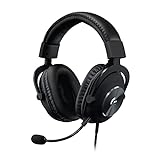 Logitech G PRO X Gaming-Headset, Over-Ear Headphones with Blue...