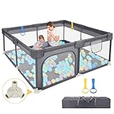 Dripex Baby Playpen, Portable Playpen for Baby and Toddlers,...