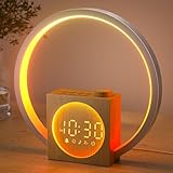 LIORQUE Sunrise Alarm Clock Wake Up Light, 30 Soothing Sounds...
