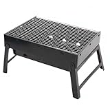 BBQ Barbecue Grill, Portable BBQ grill easy-to-use, Foldable...