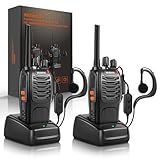 Walkie Talkies Pack of 2, Walkie Talkies for Adults with...