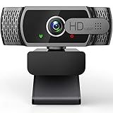 YIMONA Webcam for PC with Microphone - 1080P FHD Webcam with...