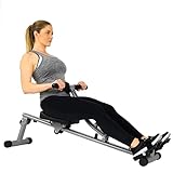 Sunny Health & Fitness Rowing Machine 12 Levels Adjustable...