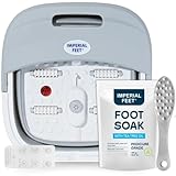 Heating Foot Spa and Foot Soak w Epsom Salt with Massage Rollers...