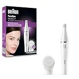 Braun FaceSpa Face Epilator, Hair Removal with Facial Cleansing...