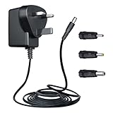 ANLINK 12V 0.5A/500mA 1.8M Long Power Supply Adapter, AC 100-240V...